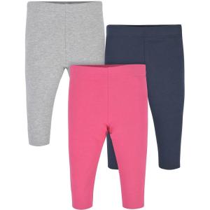 imageGerber Baby Girls Toddler MultiPack Premium LeggingsHot PinkNavy