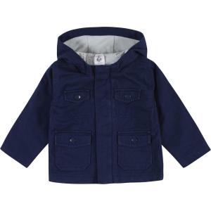imageGerber Baby Hooded Cotton Twill Utility Jacket Infant ToddlerNavy