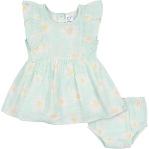 imageGerber babygirls 2 Piece Dress and Diaper Cover SetDaisies