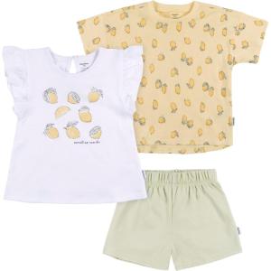 imageGerber babygirls Toddler Girls Shirt and Shorts SetYellow Lemons
