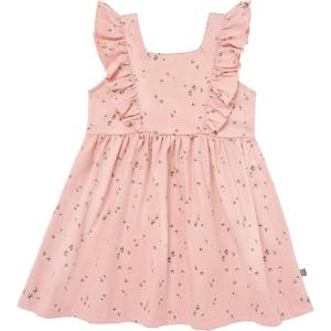 imageModern Moments by Gerber Baby Girls Dress with Bow BackRose Tulips