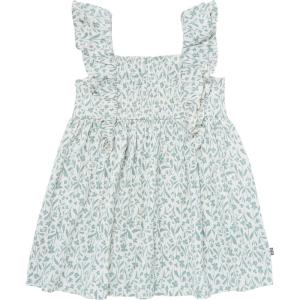 imageModern Moments by Gerber Baby Girls Smocked Ruffle DressIvory Daffodil