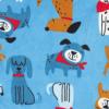 imageGerber Baby Boys 2Pack Blanket SleeperCloseoutBlue Dogs