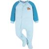 imageGerber Baby Boys 2Pack Blanket SleeperCloseoutBlue Dogs