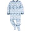 imageGerber Baby Boys 2Pack Blanket SleeperCloseoutDogBlue Fairisle