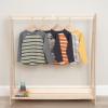 imageGerber Baby Boys Toddler 2Pack Long Sleeve Pocket TeesGrey  Rust Tie Dye