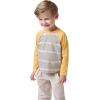 imageGerber Baby Boys Toddler 2Pack Long Sleeve Pocket TeesGrey  Rust Tie Dye