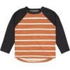 imageGerber Baby Boys Toddler 2Pack Long Sleeve Pocket TeesGrey  Rust Tie Dye