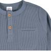 imageGerber Baby Boys Toddler 2Pack Waffle Knit HenleysBlue