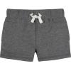 imageGerber Baby Boys Toddler 3Pack Pullon Knit ShortsGray  Black