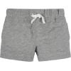 imageGerber Baby Boys Toddler 3Pack Pullon Knit ShortsGray  Black
