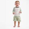 imageGerber Baby Boys Toddler Long Sleeved Rashguard Swim Bathing Suit SetBlue Sailboat