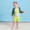 imageGerber Baby Boys Toddler Long Sleeved Rashguard Swim Bathing Suit SetGreen Gator