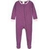 imageGerber Baby Girls 2Pack Footed PajamasFruit Lovers Purple