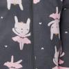 imageGerber Baby Girls 2Pack Footed PajamasPurple Bunny