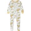 imageGerber Baby Girls 2Pack Footed PajamasRose Garden Yellow