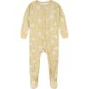 imageGerber Baby Girls 2Pack Footed PajamasRose Garden Yellow