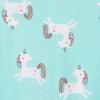 imageGerber Baby Girls 2Pack Footed PajamasUnicorns Pink