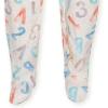 imageGerber Baby Girls Toddler ButterySoft Snug Fit Footed Pajamas with Viscose Made with EucalyptusAlphabet Soup