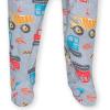imageGerber Baby Girls Toddler ButterySoft Snug Fit Footed Pajamas with Viscose Made with EucalyptusConstruction