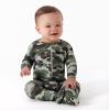 imageGerber Baby Girls Toddler ButterySoft Snug Fit Footed Pajamas with Viscose Made with EucalyptusHide  Seek Camo