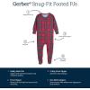 imageGerber Baby Girls Toddler ButterySoft Snug Fit Footed Pajamas with Viscose Made with EucalyptusPlaid About You