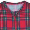 imageGerber Baby Girls Toddler ButterySoft Snug Fit Footed Pajamas with Viscose Made with EucalyptusPlaid About You