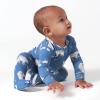 imageGerber Baby Girls Toddler ButterySoft Snug Fit Footed Pajamas with Viscose Made with EucalyptusPolar Night