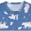 imageGerber Baby Girls Toddler ButterySoft Snug Fit Footed Pajamas with Viscose Made with EucalyptusPolar Night