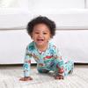 imageGerber Baby Girls Toddler ButterySoft Snug Fit Footed Pajamas with Viscose Made with EucalyptusSnugosaurous
