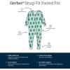 imageGerber Baby Girls Toddler ButterySoft Snug Fit Footed Pajamas with Viscose Made with EucalyptusSpruce