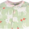 imageGerber Baby Girls Toddler Loose Fit Flame Resistant Fleece Footed Pajamas 2PackPink Deer