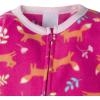 imageGerber Baby Girls Toddler Loose Fit Flame Resistant Fleece Footed Pajamas 2PackPink Fox