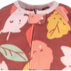 imageGerber Baby Girls Toddler Loose Fit Flame Resistant Fleece Footed Pajamas 2PackPink Leaves