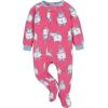 imageGerber Baby Girls Toddler Loose Fit Flame Resistant Fleece Footed Pajamas 2PackTigers Pink