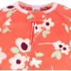 imageGerber Baby Girls Toddler Loose Fit Flame Resistant Fleece Footed Pajamas 4PackPink Leaves  Flower Toss