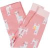 imageGerber Baby Girls Toddler Snug Fit 4Piece Pajama SetLittle Llama Pink