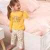 imageGerber Baby Girls Toddler Snug Fit 4Piece Pajama SetYellow Deer