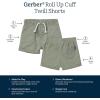 imageGerber Baby Toddler Girls Twill ShortsOlive