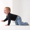 imageGerber Baby Toddler Straight Leg Stretch Denim JeansInfant Light Blue