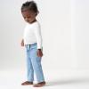 imageGerber Baby Toddler Straight Leg Stretch Denim JeansInfant Light Blue