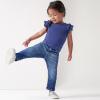 imageGerber Baby Toddler Straight Leg Stretch Denim JeansToddler Blue