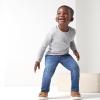 imageGerber Baby Toddler Straight Leg Stretch Denim JeansToddler Blue