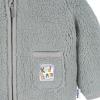 imageGerber Baby ampamp Toddler Boys Sherpa Jacket and Jogger Pant SetKind Human Gray