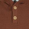imageGerber Baby ampamp Toddler Boys Sweater Knit Hooded Top and Pant SetBrown