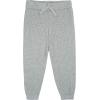 imageGerber Baby ampamp Toddler Boys Sweater Knit Hooded Top and Pant SetGrey Heather