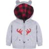 imageGerber Baby ampamp Toddler Boys Zip Hoodie and Jogger Clothing SetRed Moose