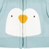 imageGerber Baby ampamp Toddler Boys Zip Hoodie and Jogger Clothing SetTurquoise Penguin