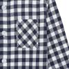 imageGerber Baby and Toddler Boys Long Sleeve Button Up Plaid ShirtBlue Plaid