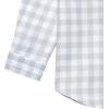 imageGerber Baby and Toddler Boys Long Sleeve Button Up Plaid ShirtGray Plaid